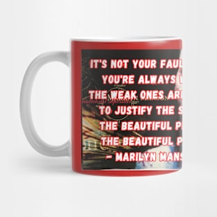 Manson's beautiful people Mug